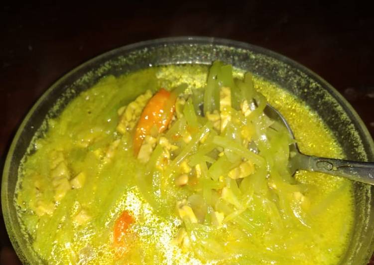 Sayur labu siam dan tempe mantul 👌 Sayur labu siam dan tempe mantul 👌
