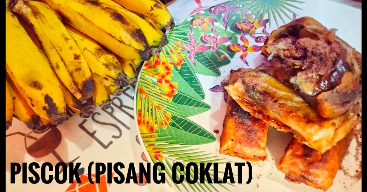 Resep Piscok Pisang Coklat Uli Oleh Surraya Salim Attamimi Cookpad