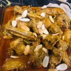 A picture of Red Spicy chicken Qorma.