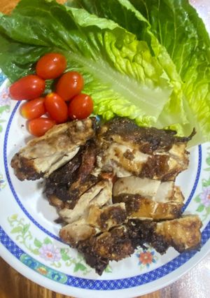 รูปของ ไก่ย่างคลุกฝุ่น