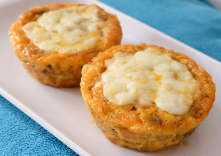 Resep Omelet Rendang Muffin Keto #ketopad Anti Gagal
