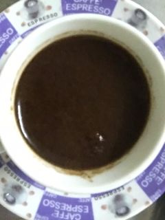 صورة لوصفة قهوة سادة بالنشا
