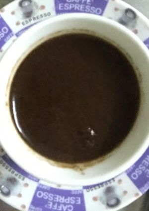 صورة لوصفة قهوة سادة بالنشا