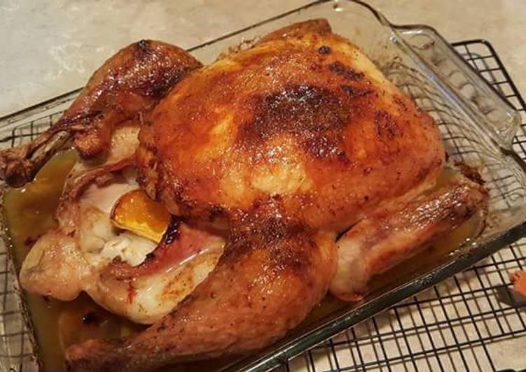 How to Prepare Yummy Orange Herb Roasted Chicken