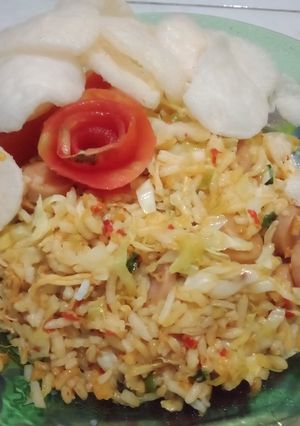 Foto resep Nasi goreng sosis