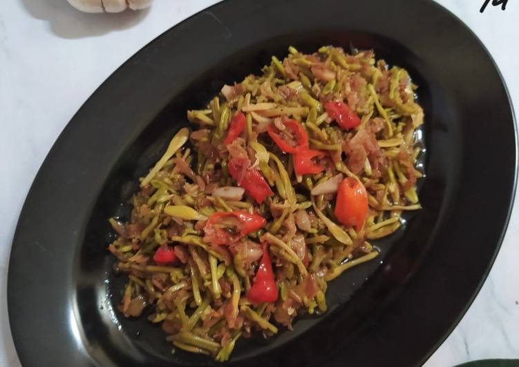 Tumis Bunga Pepaya
