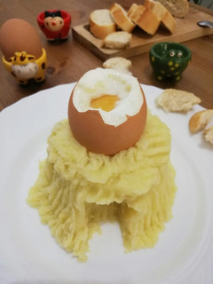 Una foto de Huevo pasado por agua (receta especial para niños)