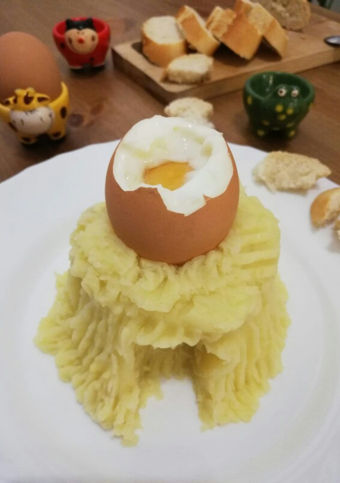 Una foto de Huevo pasado por agua (receta especial para niños)
