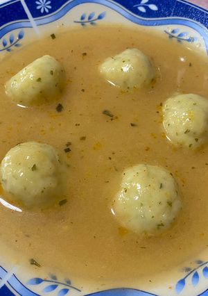 Krumpligombóc leves recept fotója