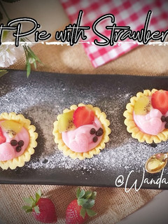 Foto resep Fruit Pie With Stawberry Vla