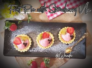 Foto resep Fruit Pie With Stawberry Vla