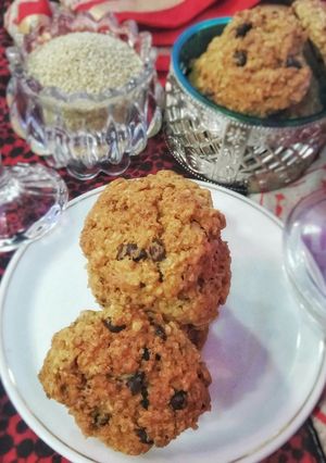 A picture of Quinoa And Oats Cookies.