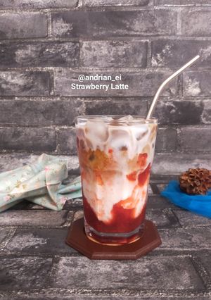 Foto resep Strawberry Latte