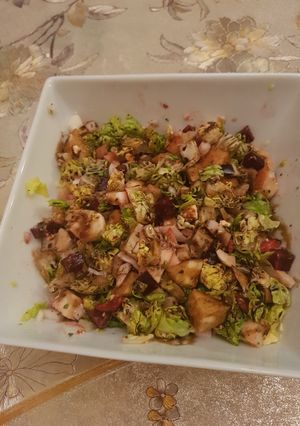 Una foto de Ensalada agridulce