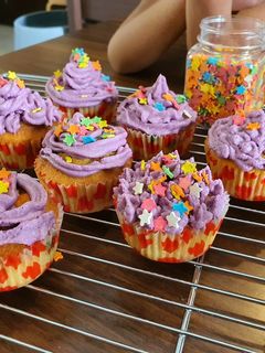 Foto resep Vanilla Angel Cupcake - Air Fryer