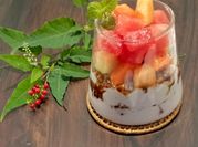 Gambar parfait yogurt