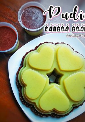 Foto resep Puding 'MACHO' MAtcha CHOco