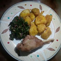 A picture of Rosemary roast potatoes #author marathon#.