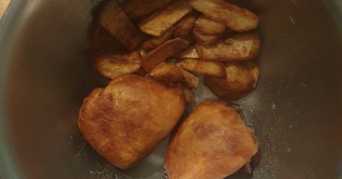 Tempura Cod Fillets with Chips Recipe by Gary Waite Cookpad