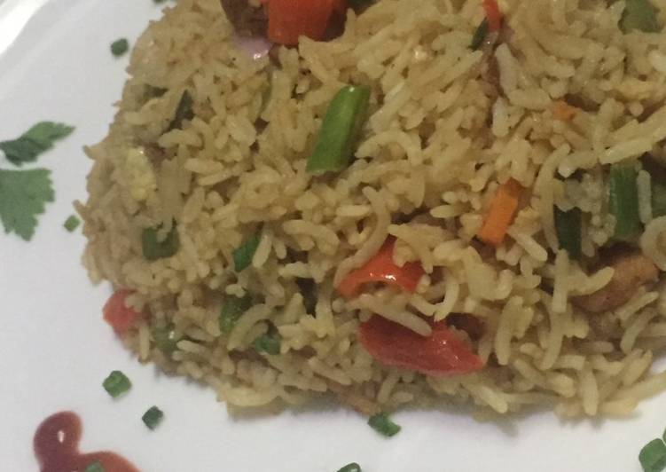 Step-by-Step Guide to Make Homemade Chinese fried rice