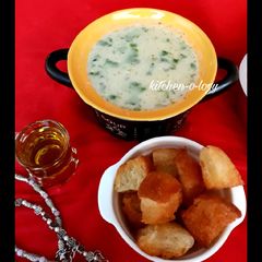 A picture of Garlic & Potato Soup #winterdishes #Post1.