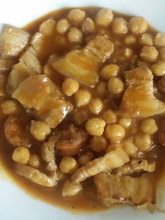 Una foto de Garbanzos para chuparte los dedos