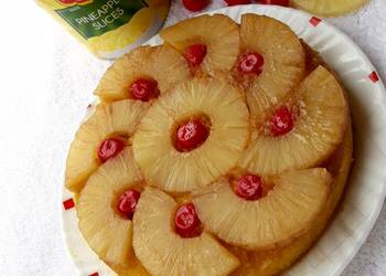 Best Recipe Eggless Pineapple Upside Down Cake Delicious Best Recipe Eggless Pineapple Upside Down Cake Delicious