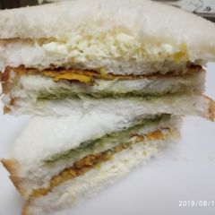 Dudhi chilla cheese sandwich A picture of Dudhi chilla cheese sandwich.