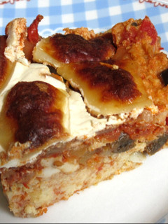 Lecsós köles recept fotója