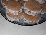 Alfajorcito de maizena con harina integral