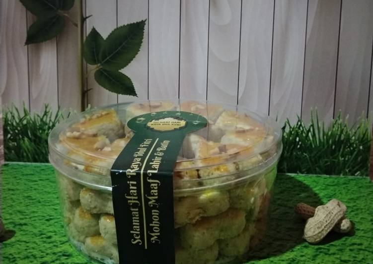 Resep Terbaik Kue kacang Gurih Mantul