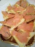 Toast e salmone