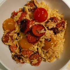 A picture of Orzo Salad.
