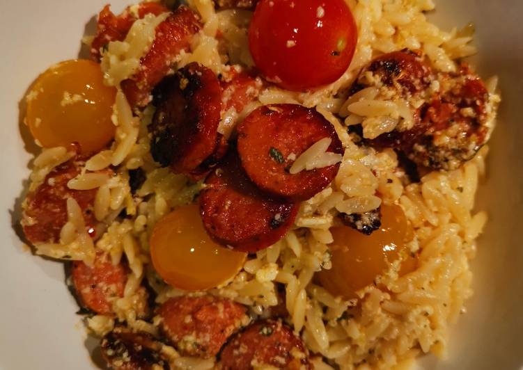 How to Make Super Quick Homemade Orzo Salad