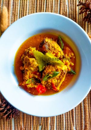 Foto resep Gulai Ikan Pari Asap