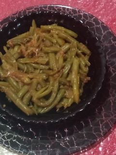 صورة لوصفة لوبيا خضراء اقتصادية