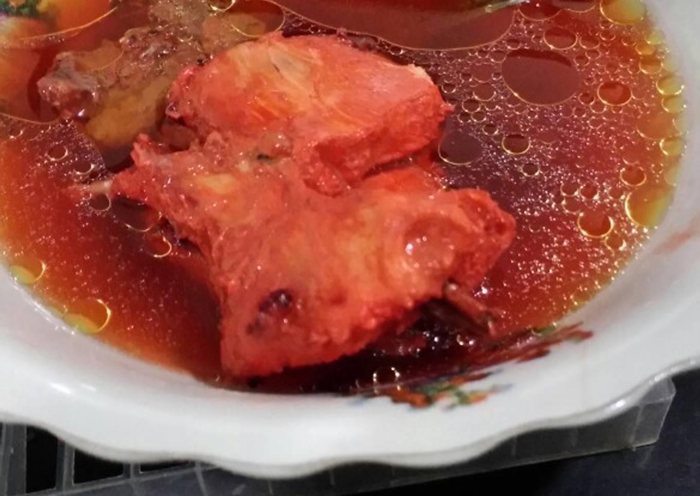 Sup ayam angkak