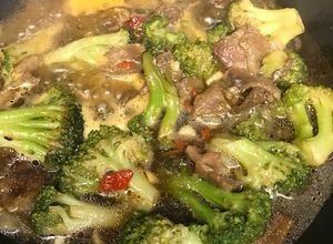 Una foto de Carne estilo Thai