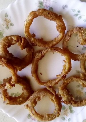 A picture of Onion rings.