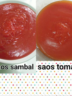 Foto resep Saos tomat & saos sambal homemade