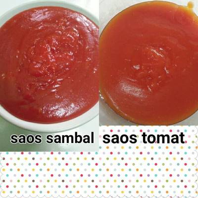 Resep Saos Tomat & Saos Sambal Homemade Oleh Ibu Khansa Rafeyfa - Cookpad