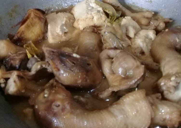 Ayam, Ati dan Tahu Kecap ala Ibu Mertua
