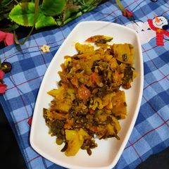 A picture of Mix sabzi.