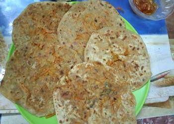 How to Cook Perfect Carrot paratha