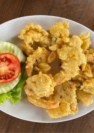 Foto resep Udang tepung krispi