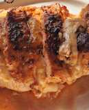 Pechuga de pollo rellena en freidora de aire