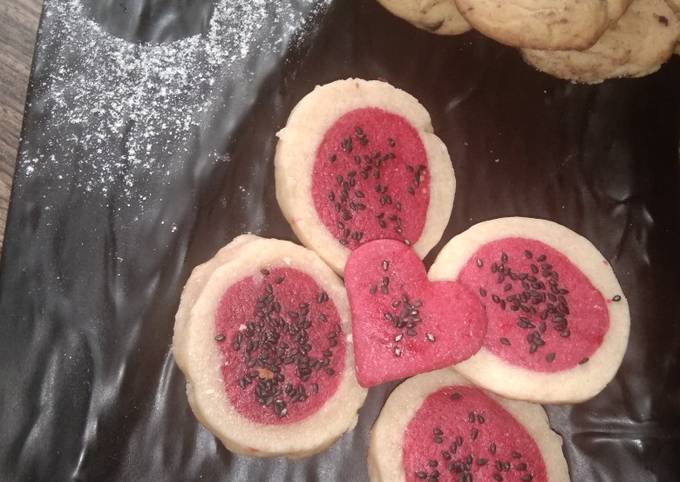 Recipe of Ultimate Sesame Vanilla Cookies and Spicy Nutella Cookies