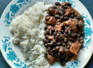 Una foto de Feijoada Brasileña