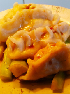 Una foto de Gyozas de carne caseras