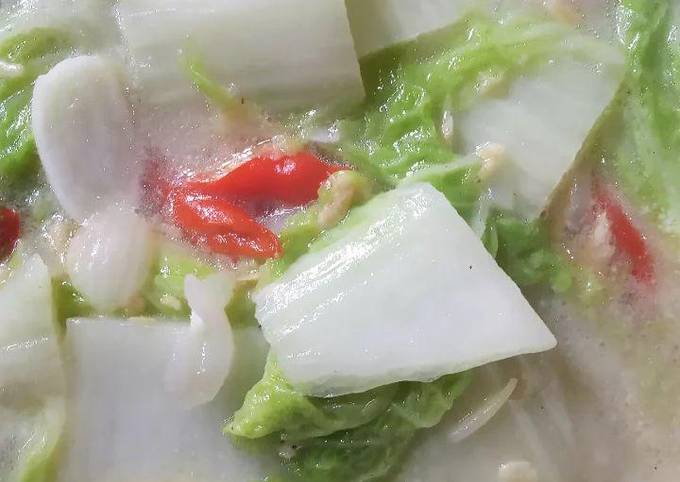 Yuk intip, Bagaimana cara bikin Sawi Putih Kuah Santan yang sedap